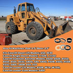 G109504 Cylinder Seal Kit for Case Backhoe Loader Bucket 480D 580D 580SE 850C