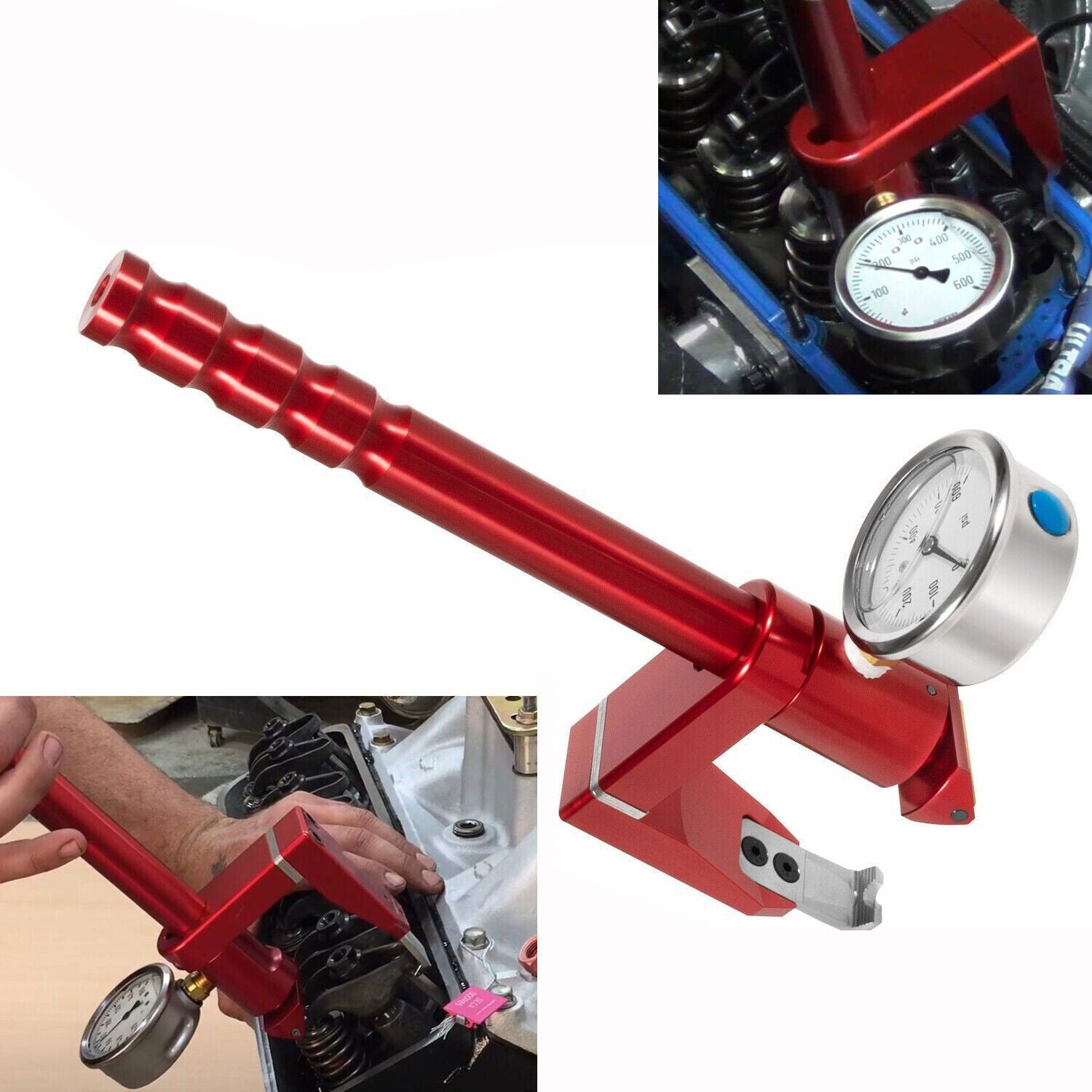 PC-100 Universal Valve Seat Pressure Tester Valve Spring Pressure Tester Gauge
