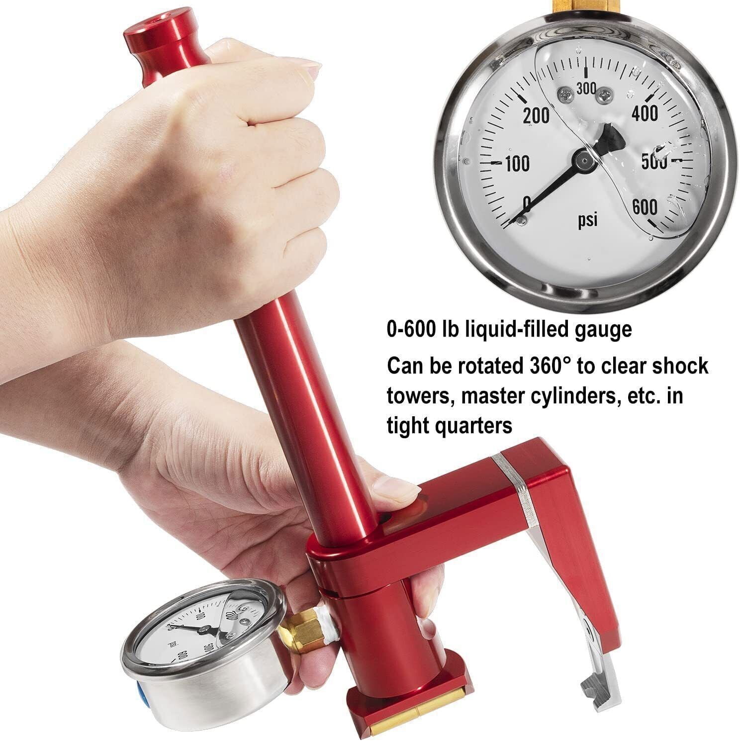 PC-100 Universal Valve Seat Pressure Tester Valve Spring Pressure Tester Gauge