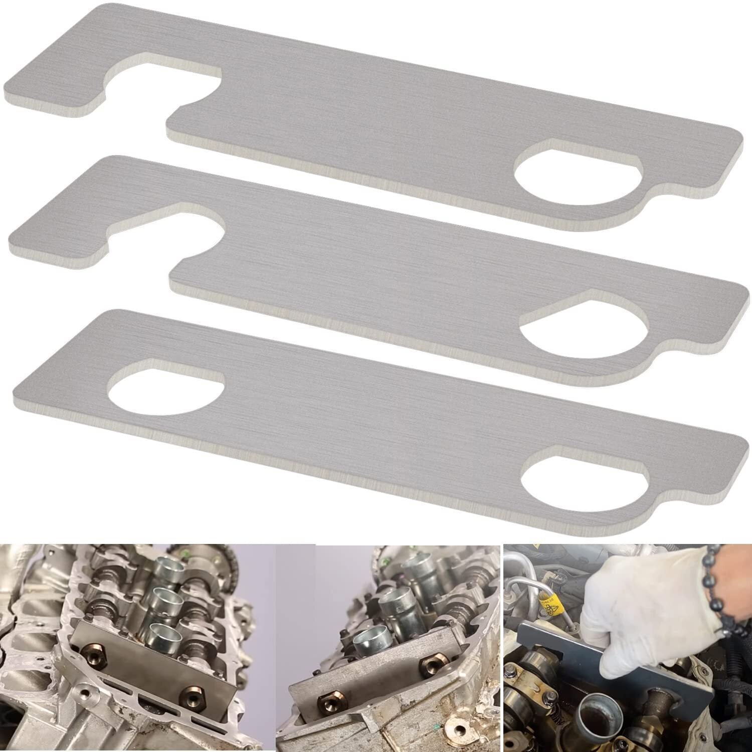 3x Camshaft Holding Retaining Tool EN48383 EN46105 for 2.8L 3.0L 3.6L V6 Engine