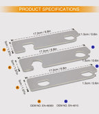 3x Camshaft Holding Retaining Tool EN48383 EN46105 for 2.8L 3.0L 3.6L V6 Engine
