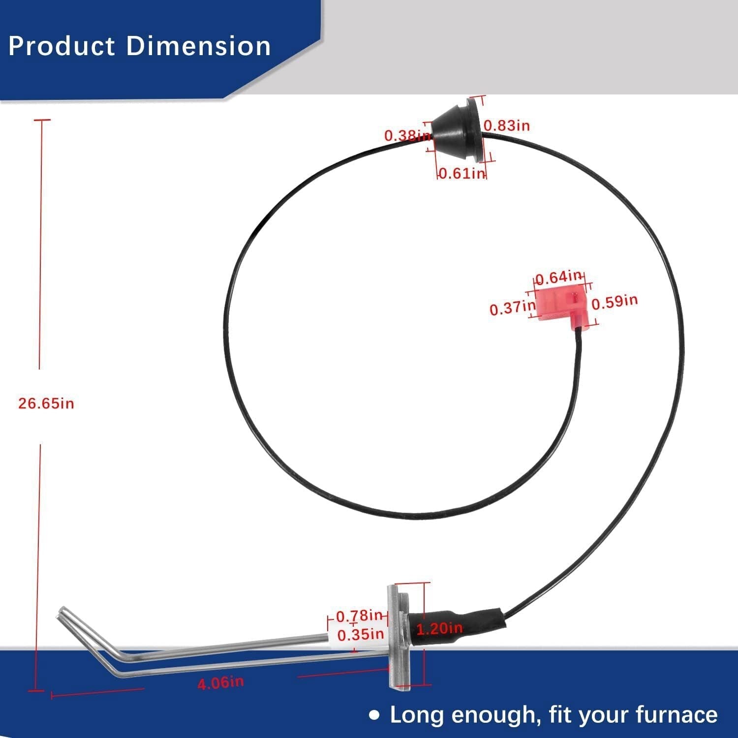 for Dometic 35100 Atwood Hydro Flame Furnace Electrode Assembly RV Motorhome Kit