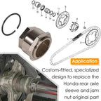 Rear Axle Lock Jam Sleeve Nut Clip for Honda TRX400EX 400EX 400 400X 450R 450