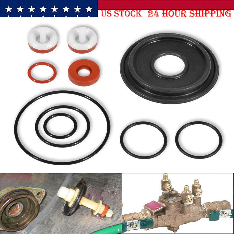 For Watts 1/4" 3/8" 1/2" 009 LF009 RK-009-RT Complete Rubber Repair Kit 0887297