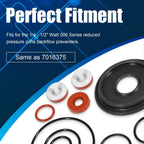 For Watts 1/4" 3/8" 1/2" 009 LF009 RK-009-RT Complete Rubber Repair Kit 0887297
