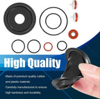 For Watts 1/4" 3/8" 1/2" 009 LF009 RK-009-RT Complete Rubber Repair Kit 0887297