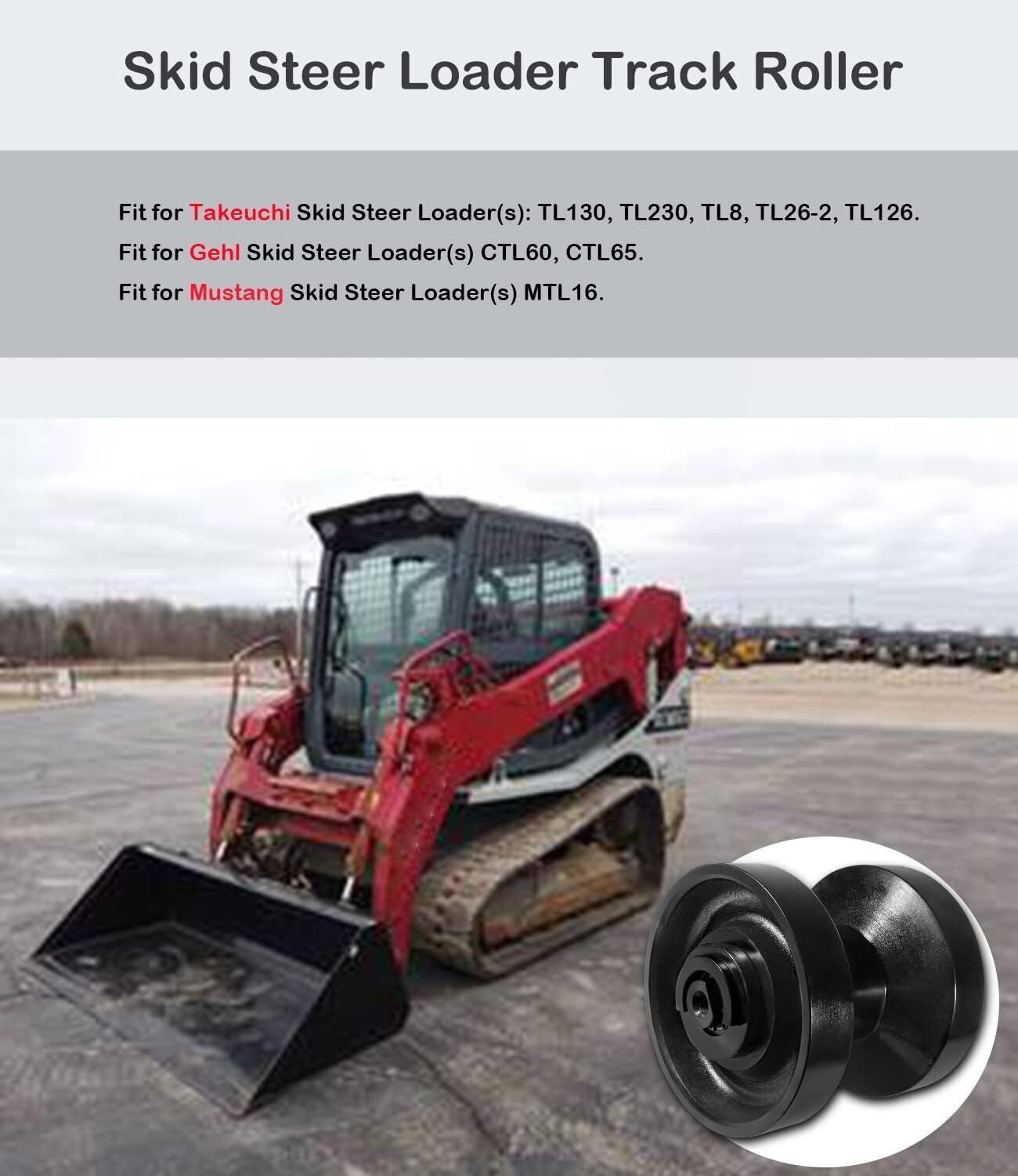 Track Roller Fits Takeuchi TL130 TL130 TL230 TL230 TL8 fits Gehl fits Mustang
