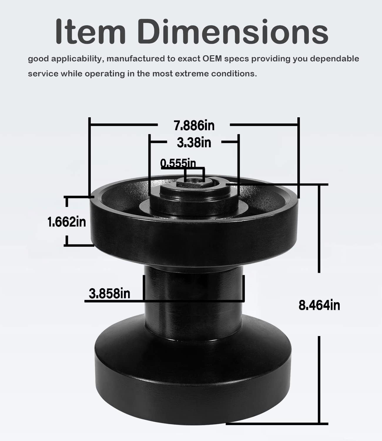 Track Roller Fits Takeuchi TL130 TL130 TL230 TL230 TL8 fits Gehl fits Mustang