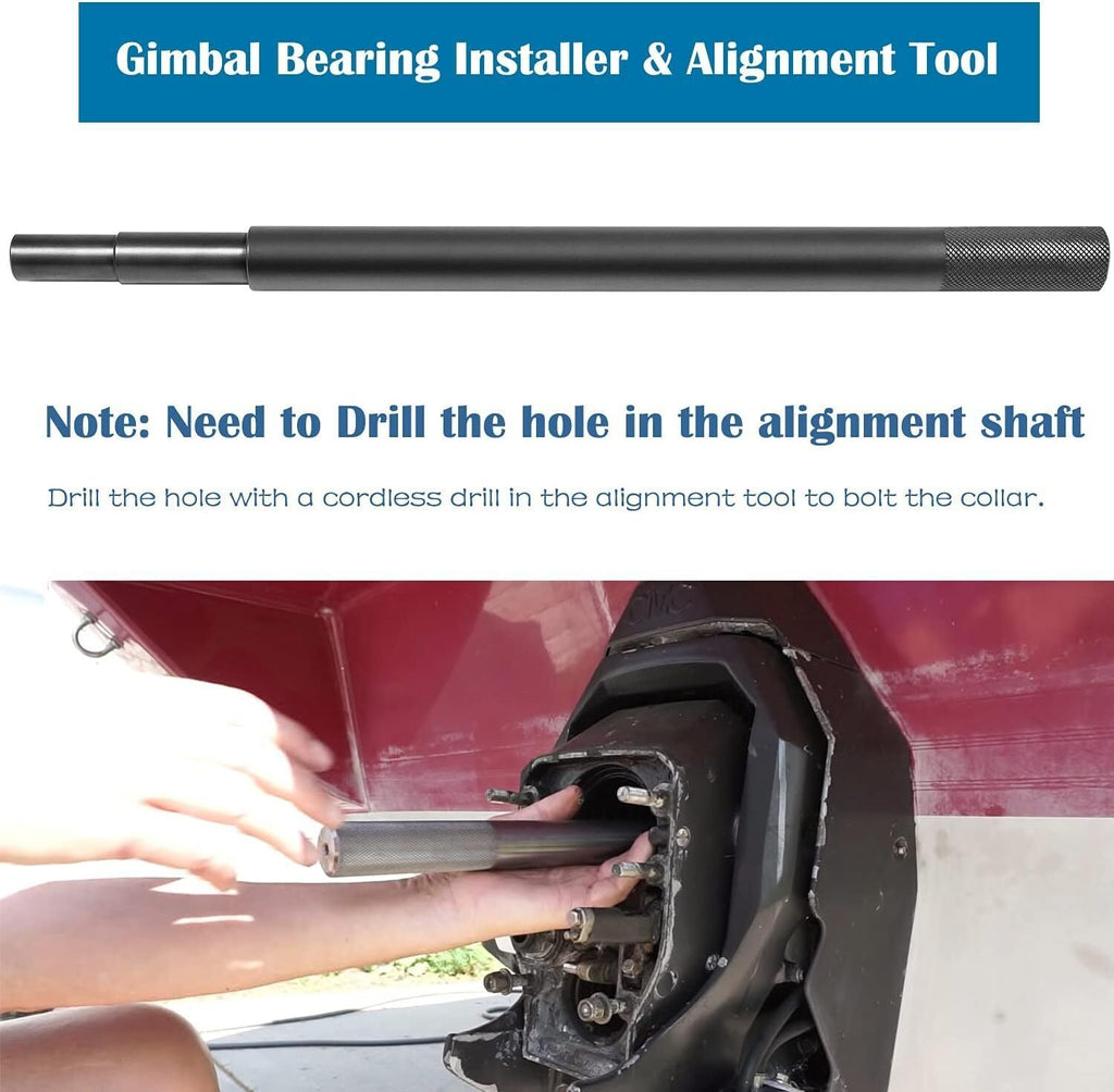 Gimbal Bearing Puller & Alignment Tool For Mercruiser Alpha Bravo MR OMC & Volvo