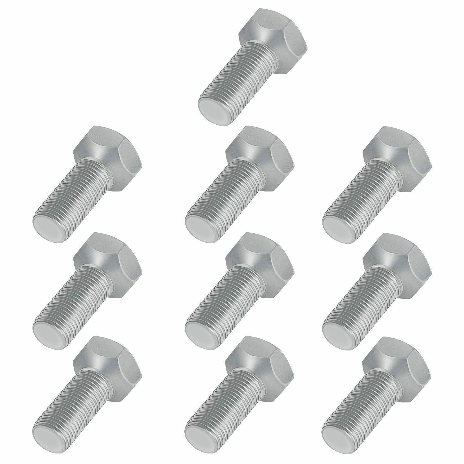 JD16 Front Wheel Hub Lug Bolts 9/16-18 x 1-1/8" Fit for John Deere Tractor 10PCS