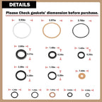 Floor Jack Replacement Seal Repair Rebuild Kit For 1789 High Lift Transmission
