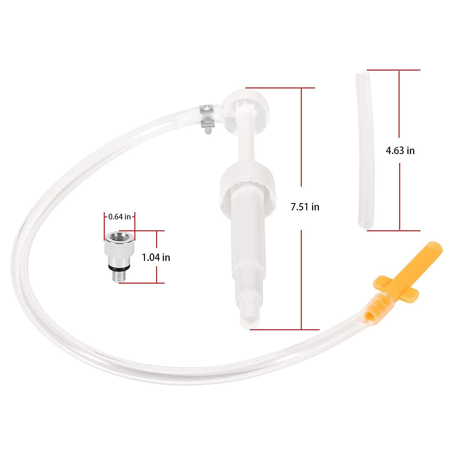 Lower Unit Gear Lube Pump for Standard Quart Bottle All Mercury Mariner Outboard