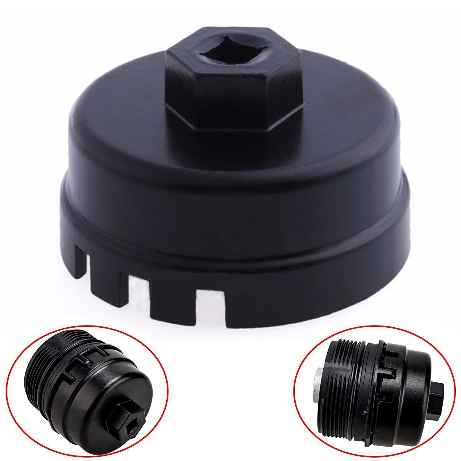 14 Flute Oil Filter Wrench Cap Removal Tool For Toyota Corolla Camry RAV4 Lexus