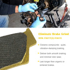 For Can-Am Outlander 450 570 650 850 1000 EFI XT XMR DPS Front & Rear Brake Pad