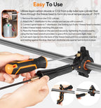 CST2 General Cold-Shot Pipe Freeze Kit, Small, Black and Orange
