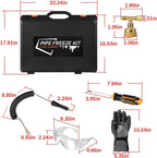 CST2 General Cold-Shot Pipe Freeze Kit, Small, Black and Orange