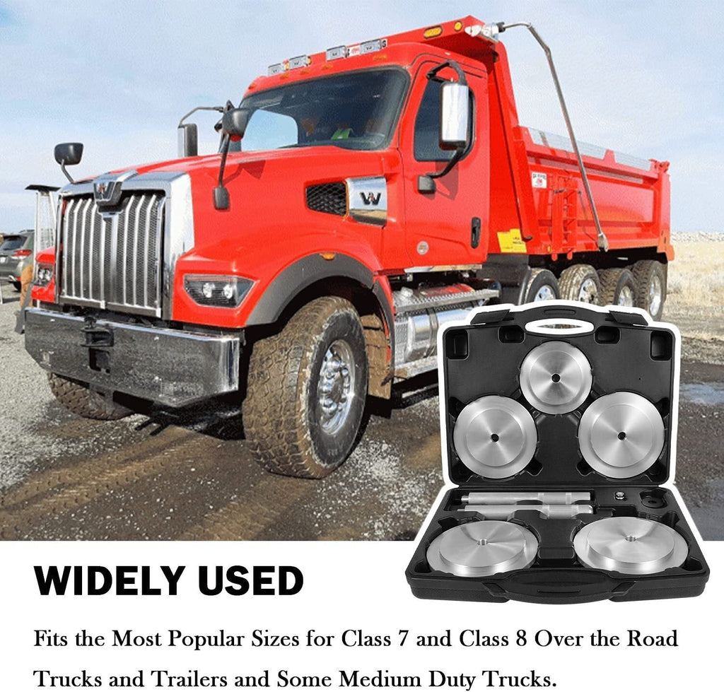 61850 Truck Hub Seal Installer Set for Class 7 & 8 M Duty & Road Trucks Trailers