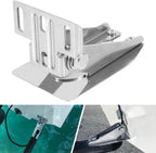 for Garmin Heavy-Duty HD Transom Mount Bracket with Spray Sheild 010-12006-11
