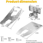 for Garmin Heavy-Duty HD Transom Mount Bracket with Spray Sheild 010-12006-11