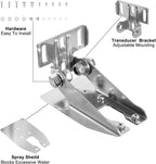 for Garmin Heavy-Duty HD Transom Mount Bracket with Spray Sheild 010-12006-11