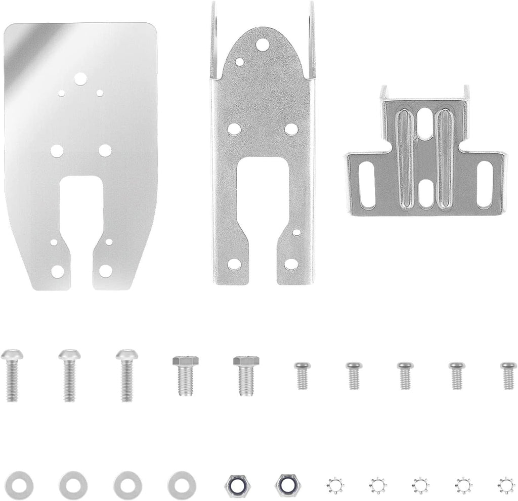 for Garmin Heavy-Duty HD Transom Mount Bracket with Spray Sheild 010-12006-11