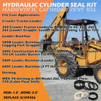 G109456 G105550 Hydraulic Cylinder Seal Kit for Case Loader Bucket Tilt 580B/C/F