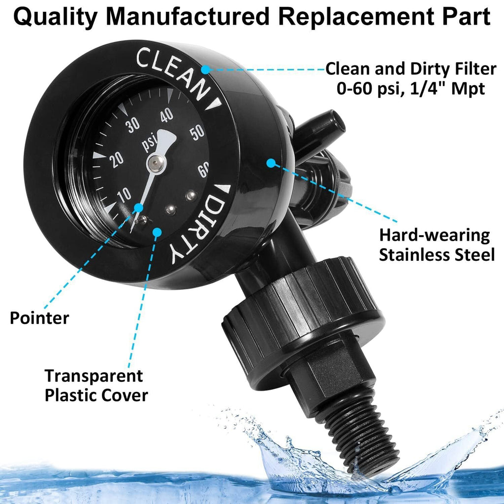 Jandy Filter Pressure Gauge and Air Relief Assembly R0357200