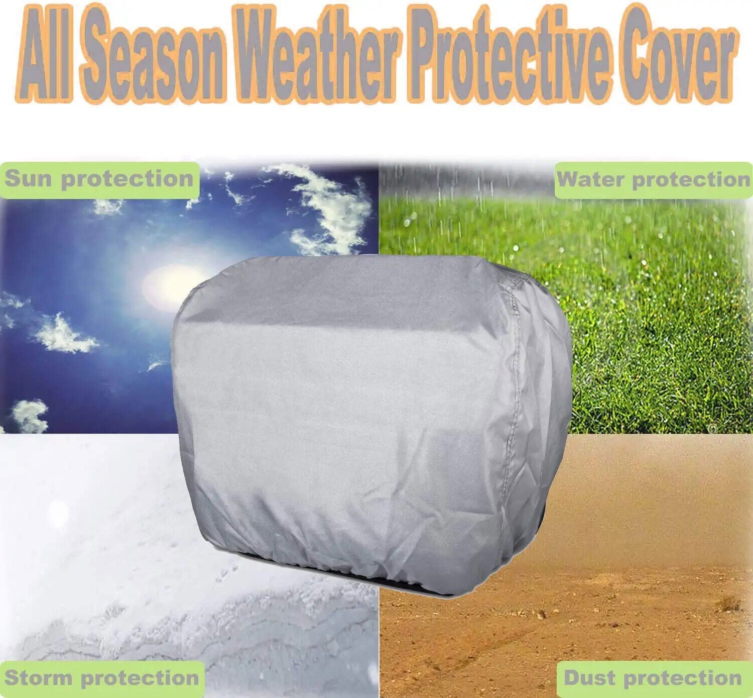 Generator Cover Waterproof Dustproof Sunproof for Honda EU3000is & Predator 3500