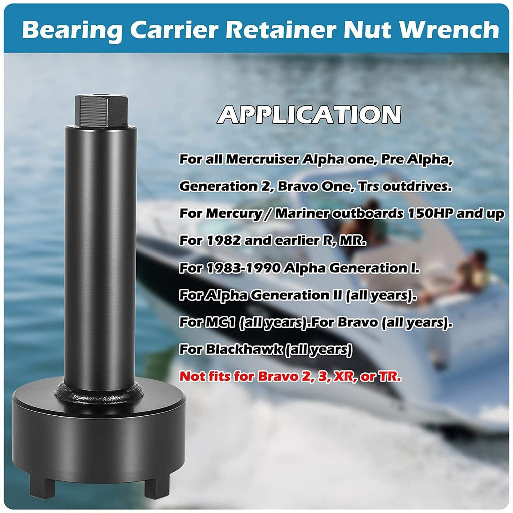 91-61069 Bearing Carrier Retainer Wrench Tool for Mercury Mercruiser Alpha One