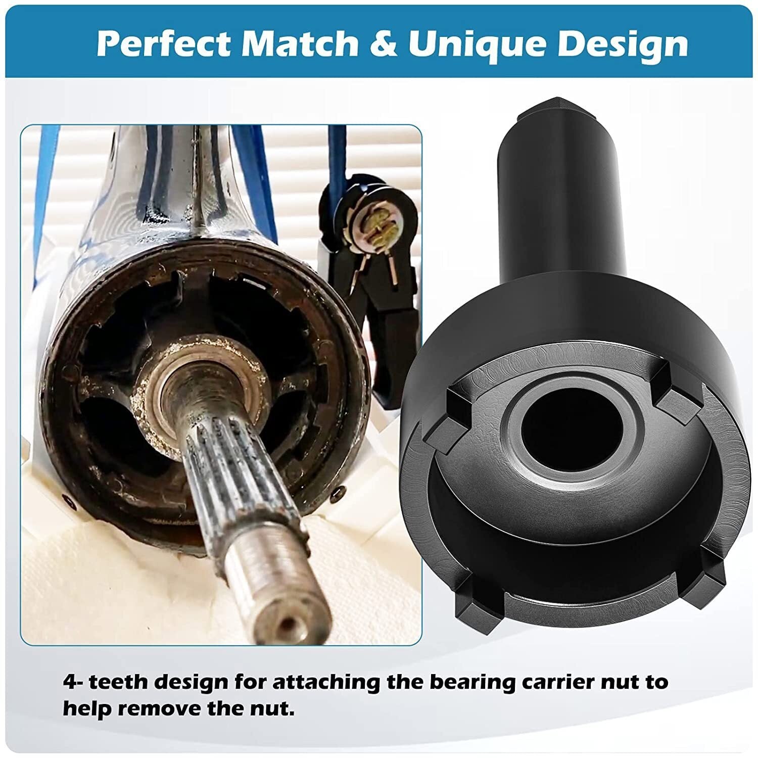 91-61069 Bearing Carrier Retainer Wrench Tool for Mercury Mercruiser Alpha One