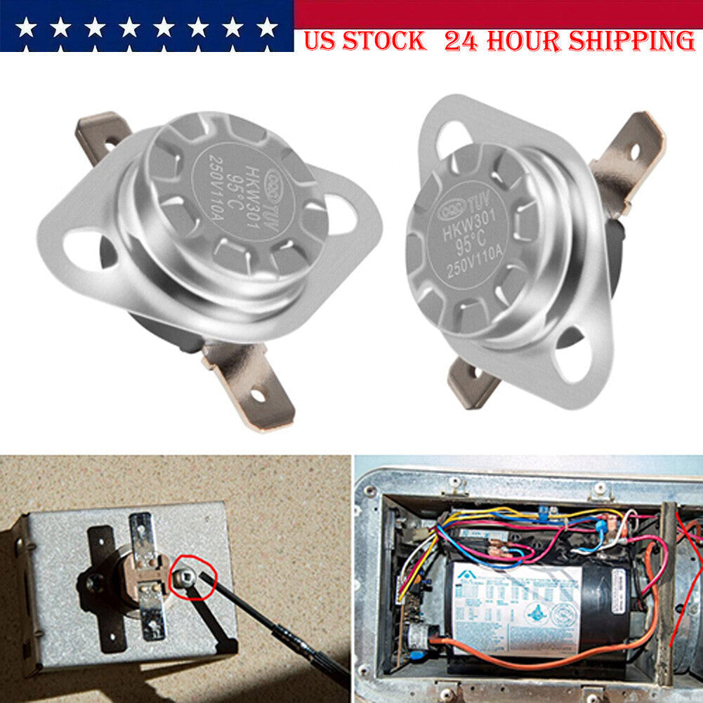 37022 Limit Switch For Atwood RV Furnaces, 85-III, 85-IV, 1522, 8525, 8531-190℉