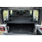 Cargo Cover Foldable Rear Trunk Organizer Shade for Jeep Wrangler JL 2018~2020