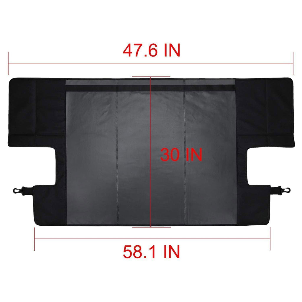 Cargo Cover Foldable Rear Trunk Organizer Shade for Jeep Wrangler JL 2018~2020
