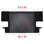 Cargo Cover Foldable Rear Trunk Organizer Shade for Jeep Wrangler JL 2018~2020