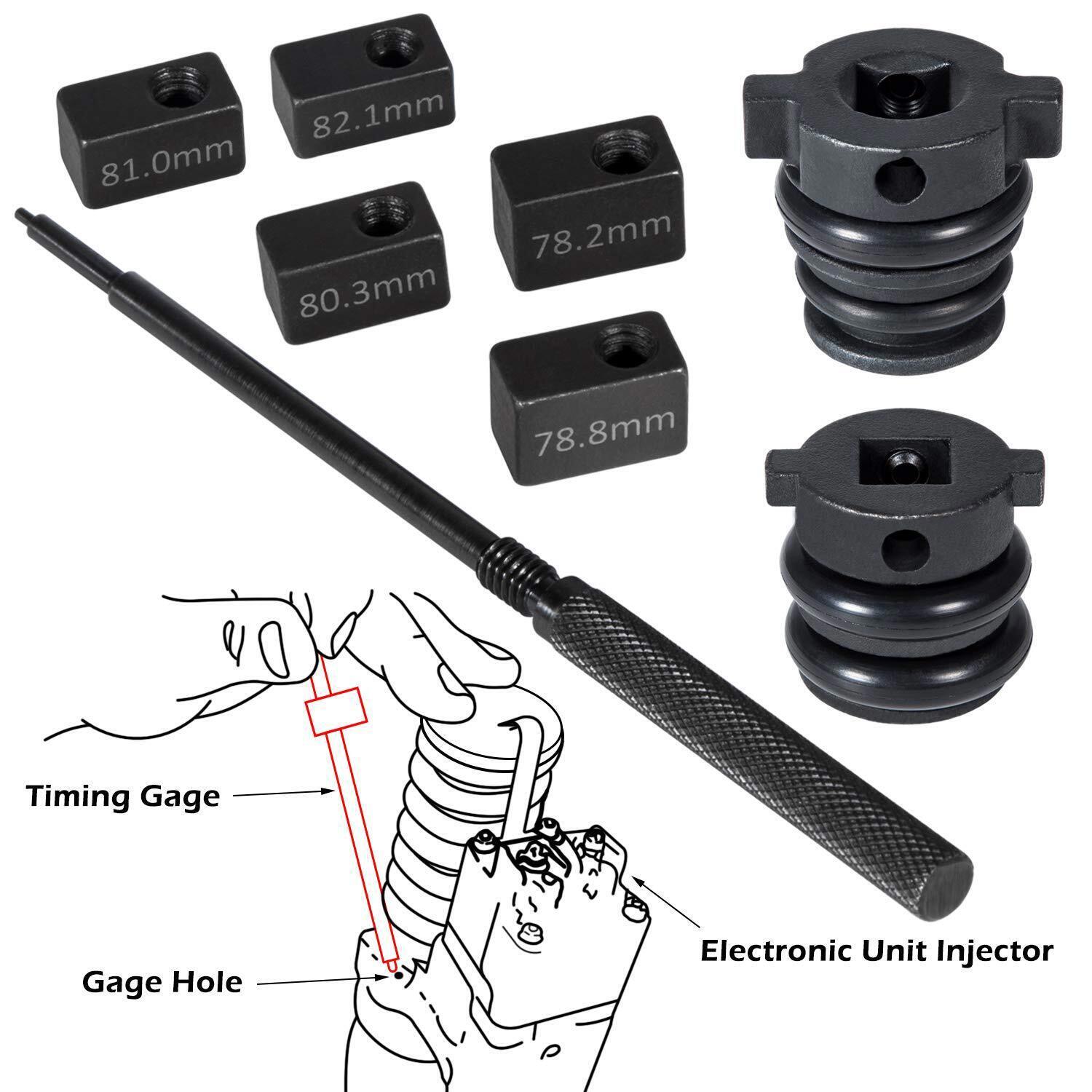 Injector Sleeve Installer Remover & Height Gauge Tool Kits for Detroit Diesel 60