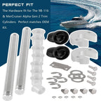 MerCruiser Alpha 1 Gen 2 Trim Cylinder Pin Cap Bushing Hardware Kit SEI 9B-116B