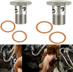 For Ford Powerstroke 6.0 6.4L Diesel Fuel Banjo Bolt Ultra High Flow Upgrade