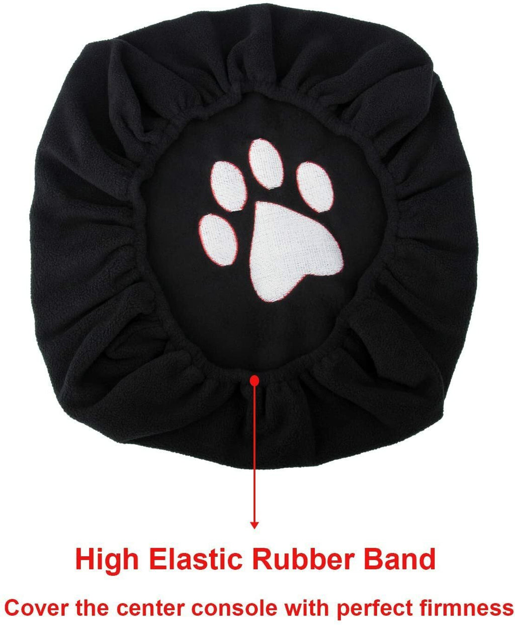 Center Console Armrest Pad Cover for Dodge Ram 1500-5500 Pickup Trucks 1993-2020