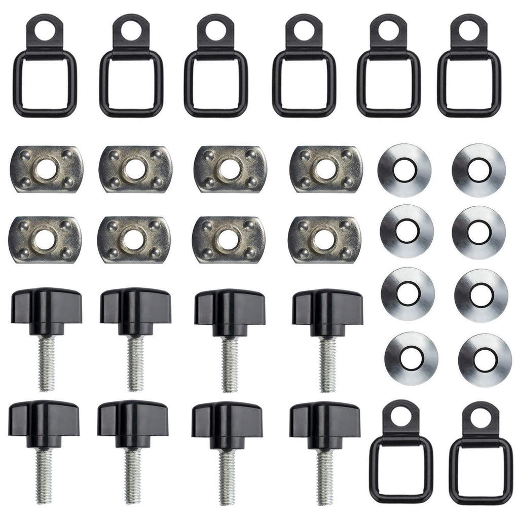 2007-2018 Jeep Wrangler JK Hardtop Quick-Release Bolt Kit