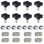 Hard Top Quick Removal Screw Washer Fastener Nuts Bolts Kit for Jeep Wrangler JK