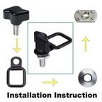 Hard Top Quick Removal Screw Washer Fastener Nuts Bolts Kit for Jeep Wrangler JK