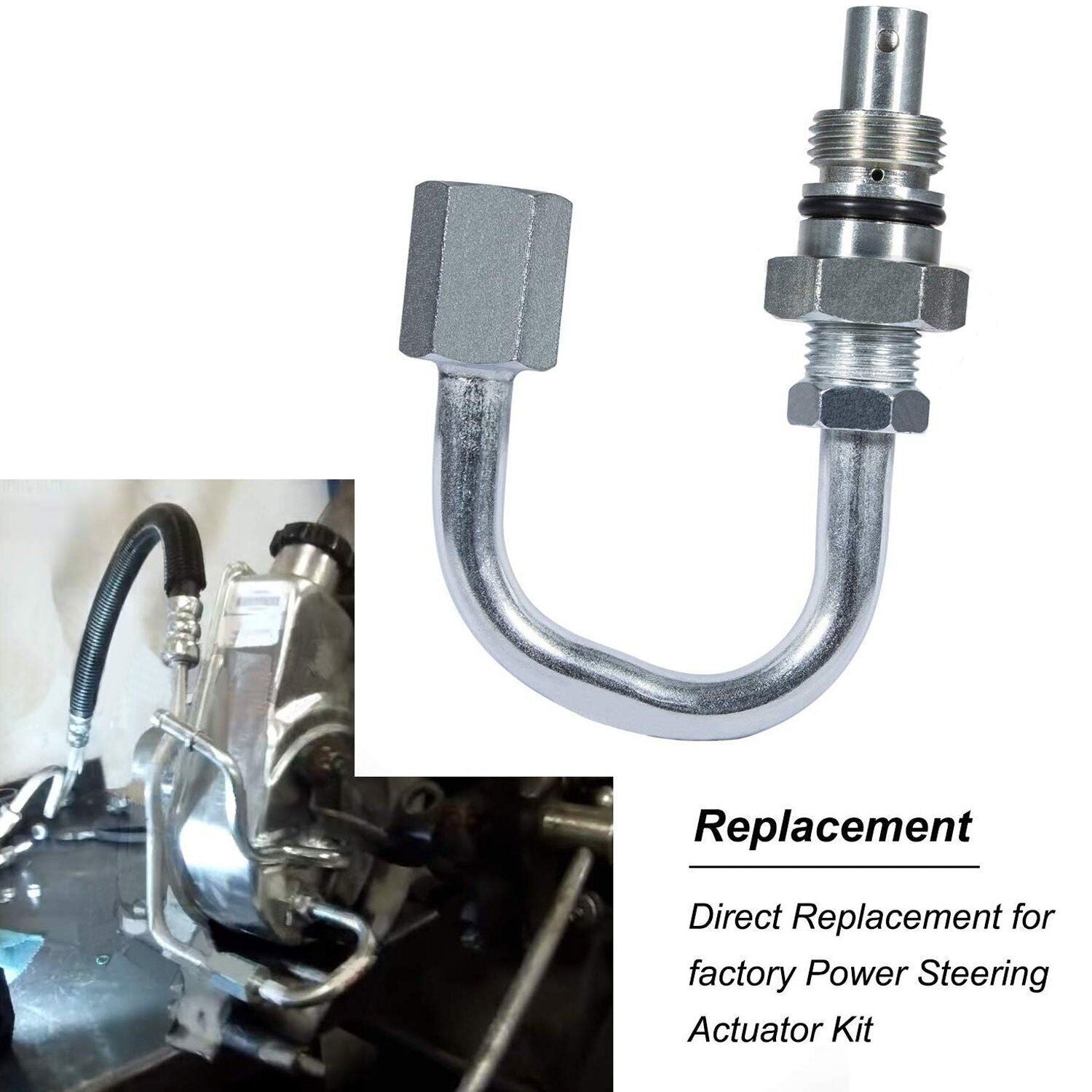 19168825 Power Steering Fluid Flow Control Valve Actuator Kit for GMC Chevrolet