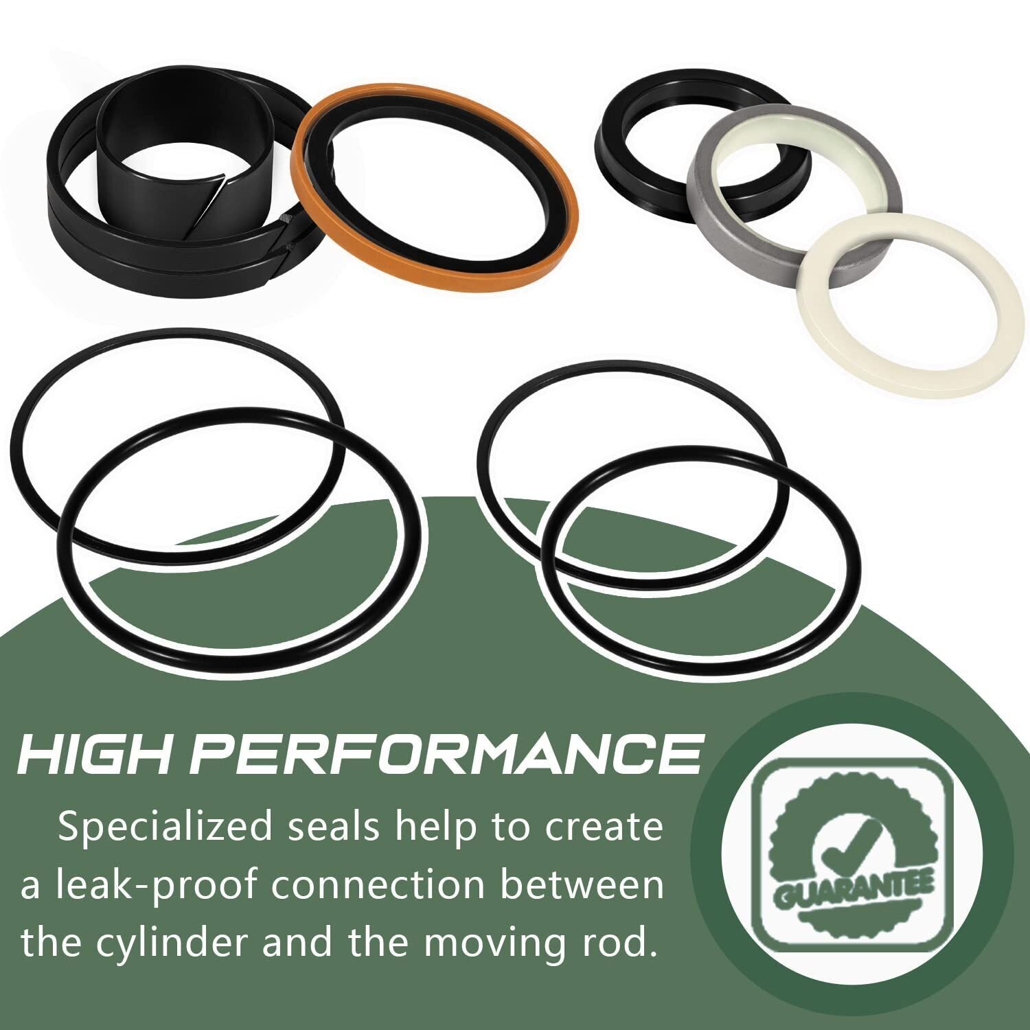 1543262C1 G105549 G109460 Hydraulic Cylinder Seal Kit For Case 350 450 480C 580