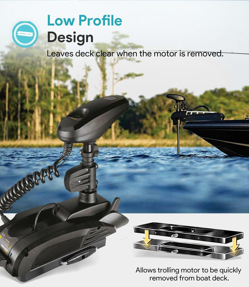 For 1854021 Minn Kota Power Drive V2 Composite Quick Release Bracket MKA-21