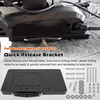 For 1854021 Minn Kota Power Drive V2 Composite Quick Release Bracket MKA-21