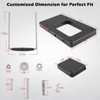For 1854021 Minn Kota Power Drive V2 Composite Quick Release Bracket MKA-21