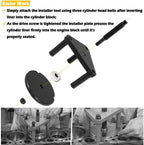 J-35597-A 5874 Cylinder Liner Installer DD60 Tool Alt. Detroit Diesel 60 Series