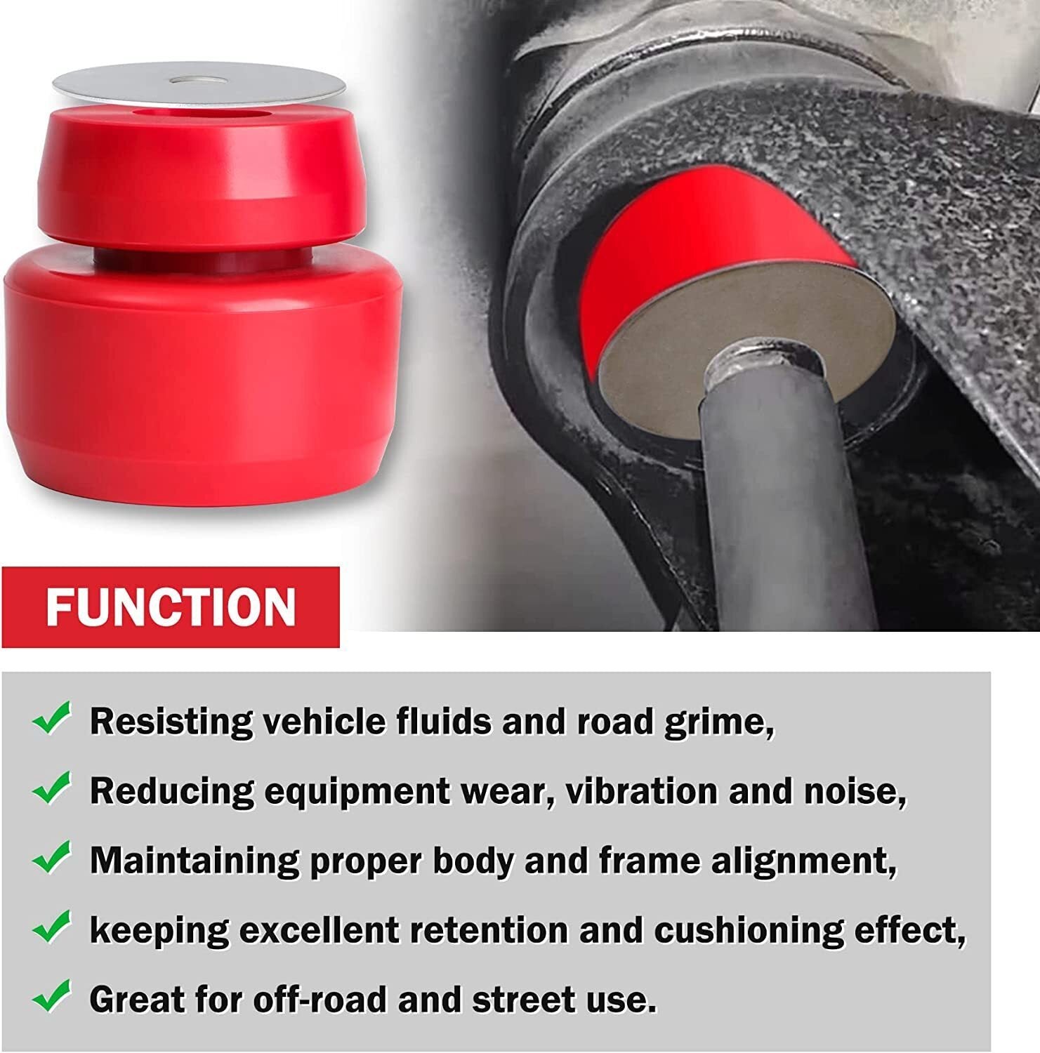 7-141 Body & Cab Mount Bushing Kit for 1999-2014 Chevy Silverado Sierra 2/4WD