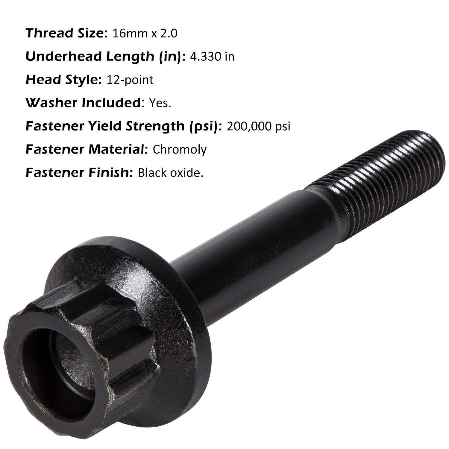 For Chevy Crank Harmonic Balancer Bolt replaces ARP 234-2503 for LS1 LS2 LS3 LS6