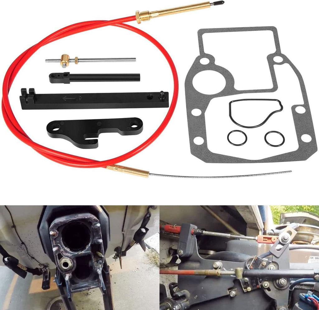 987661 Lower Shift Cable Assembly Kit for OMC Cobra Sterndrive1988-1993